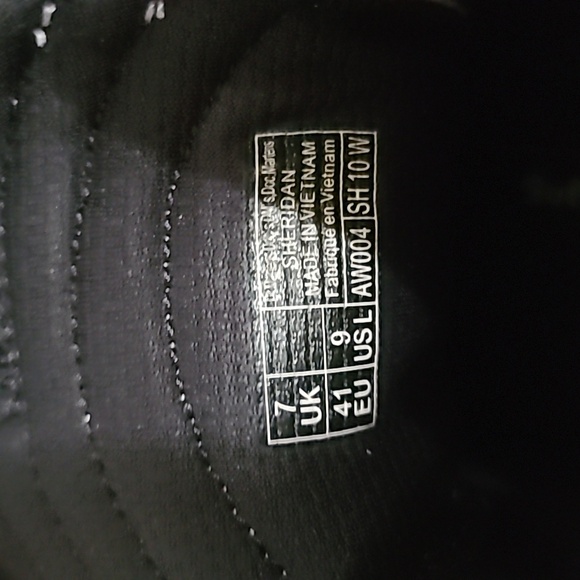 DR. MARTENS Sheridan Rainbow Suede CONFETTI SUEDE CASUAL BOOTS US 9 - Picture 6 of 6